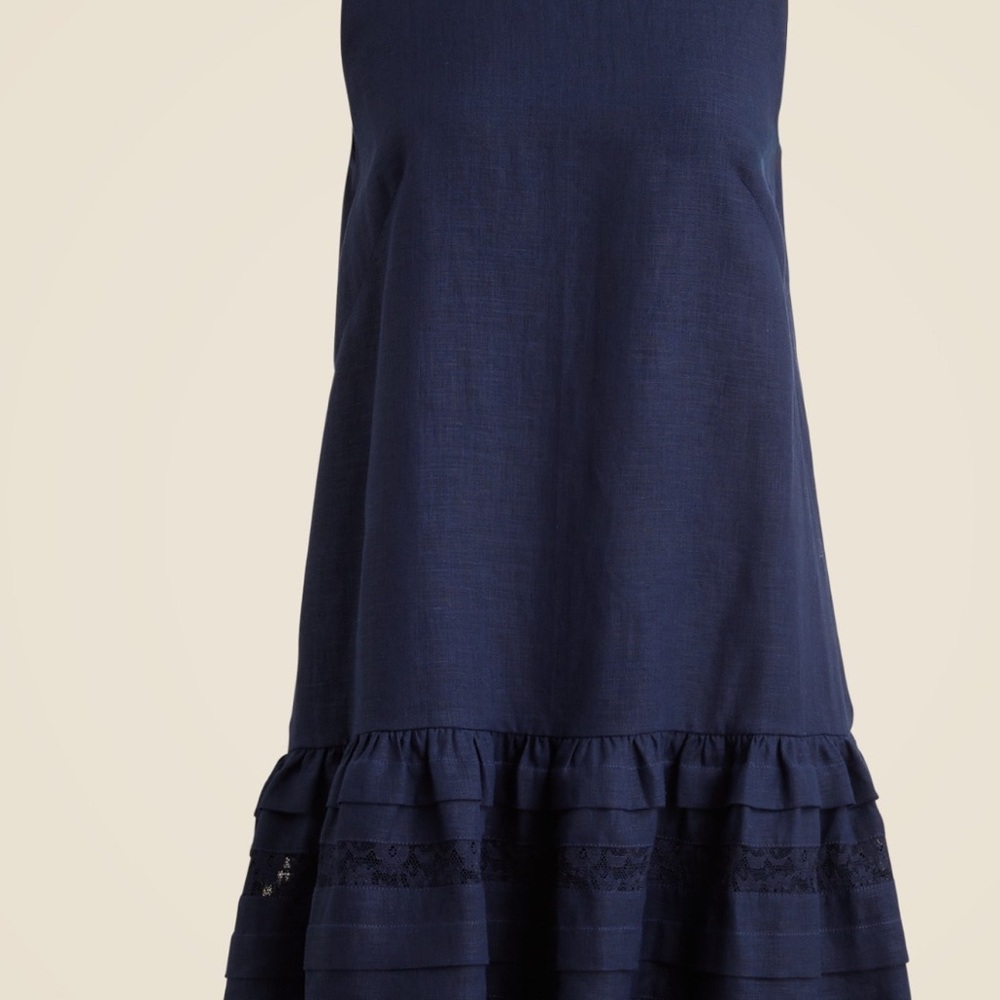 Elegant Navy  Dress J.Crew - Picture 2 of 4